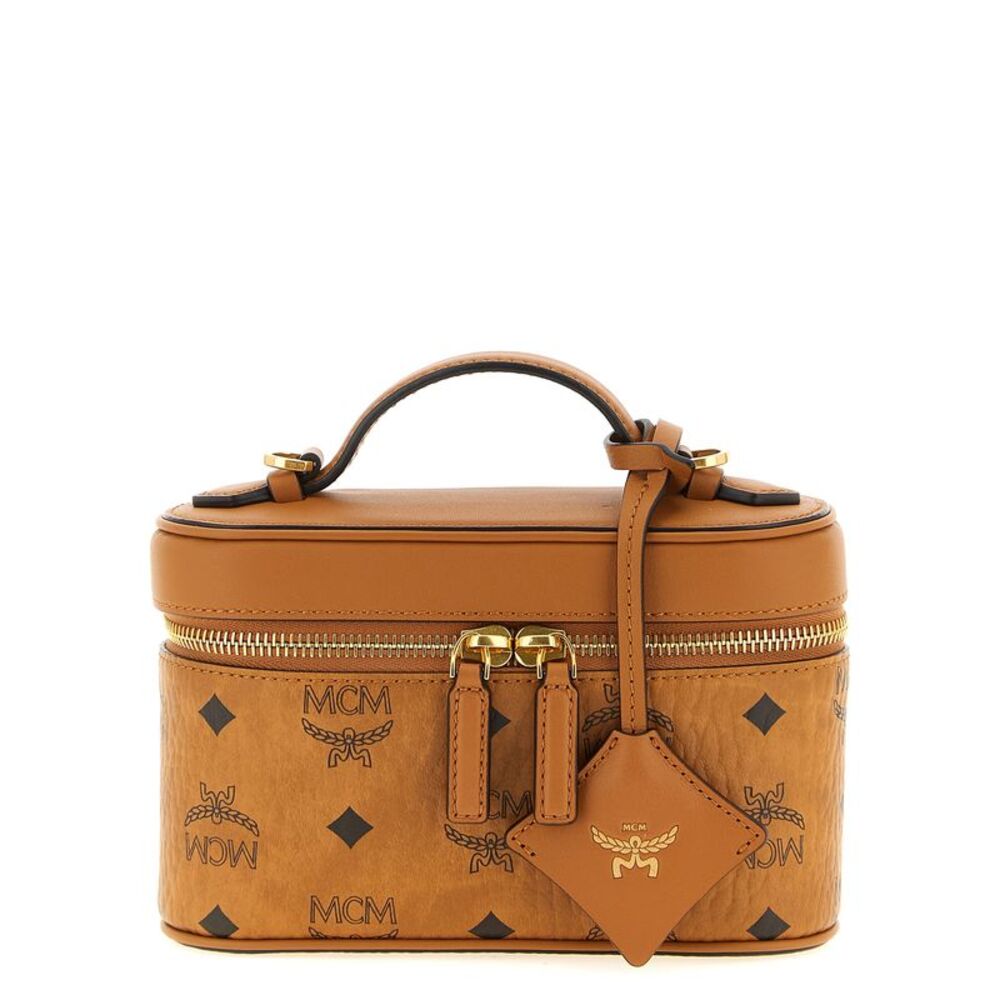 MCM Brown Polyethylene Women's Handbag